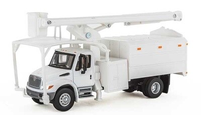 Intl 4300 Truck with Tree Trimmer Body - White