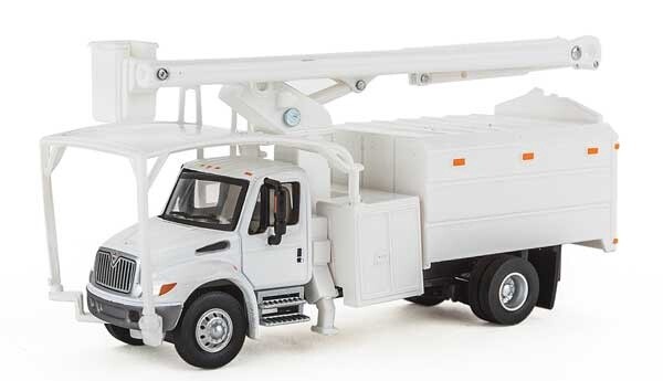 Intl 4300  Truck with Tree Trimmer Body -  White