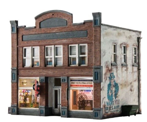 Corner Emporium - . . -- Assembled - 4-3/16 x 2-3/4&quot;  10.6 x 7cm