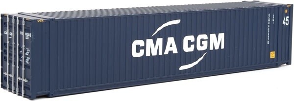 45&#39; CIMC Container - Assembled -- CMA-CGM (blue, white)