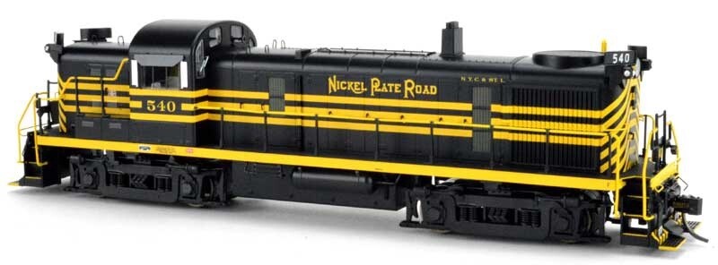 ALCo RS-3 Locomotive Nickel Plate #544