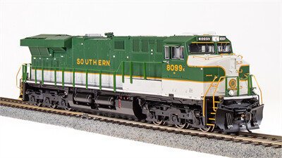 GE ES44AC - Sound and DCC - Paragon4 -- Norfolk Southern #8099 (Southern Railway Heritage, green, white)