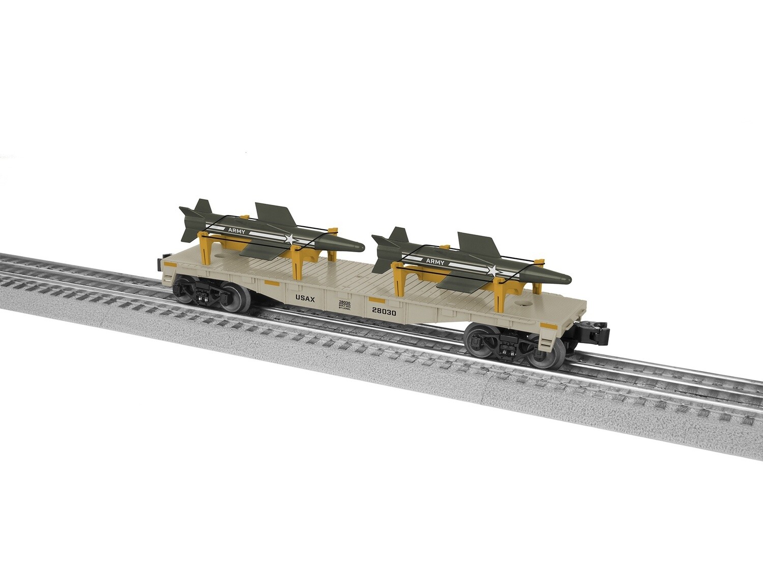Army Flatcar with Missiles