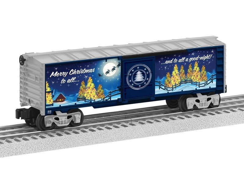 Lionel Night Before Christmas Illuminated Boxcar