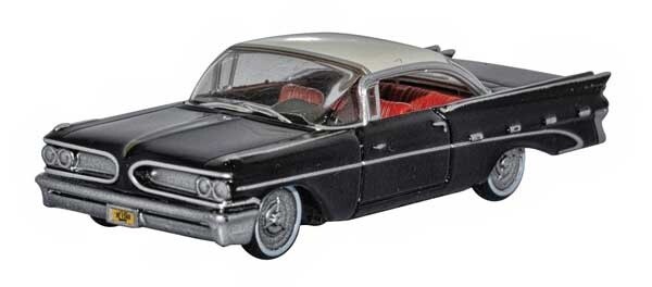 1959 Pontiac Bonneville - Assembled -- Regent Black, White