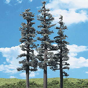 Woodland Classic Trees(R) Ready Made - Standing Timber -- 6 to 7" 15.2 to 17.7cm Tall pkg(3)