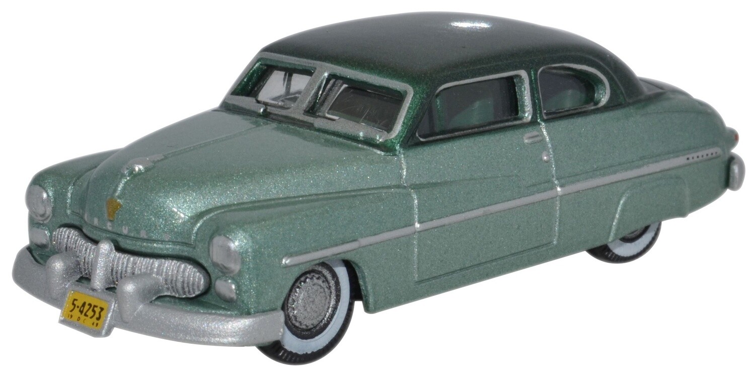 Oxford - 1949 Mercury Eight Coupe - Assembled -- Adelia Green, Mogul Green
