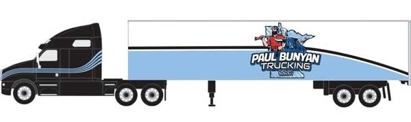2000s Semi Tractor-Trailer Set - Paul Bunyan Trucking