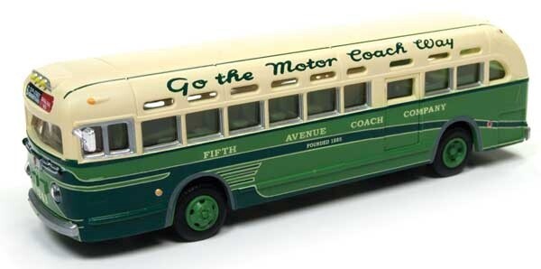 GMC TD 3610 Transit Bus - Mini Metals(R) -- Fifth Ave. Coach Company