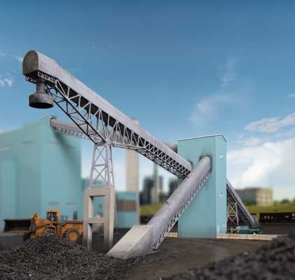 Conveyors with Transfer House -- Kit - 3-11/6 x 20-1/8 x 13-1/8&quot;  95.7 x 51.1 x33.3cm (with conveyors)