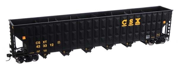 73&#39;3&quot; Greenville  Wood Chip Hopper - CSX #433518