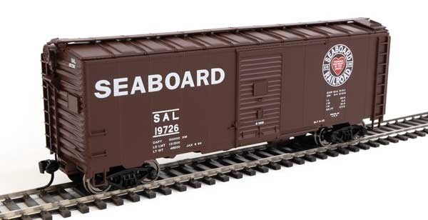 40&#39; AAR Modified 1937 Boxcar - Seaboard Air Line #19707