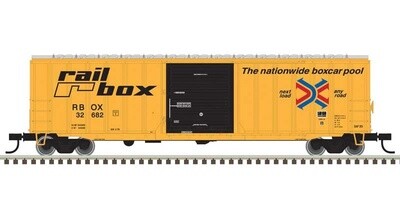 Atlas 50&#39;6&quot; Boxcar- Railbox 32682