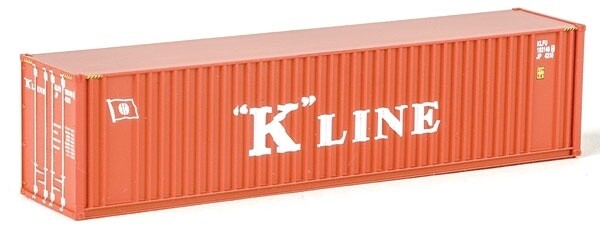 40' Hi Cube Ribbed Side Container -  -- K-Line