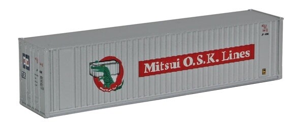 40' Hi Cube Ribbed Side Container -  -- Mitsui OSK