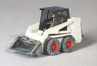 Construction Equipment (Unpainted Metal Kit) -- "Bobcat" Skid-Steer Loader