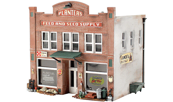 Planters Feed and Seed Supply - Kit - 4-19/32 x 3-5/8" 11.6 x 9.2cm