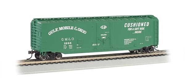 50' Plug-Door Boxcar   -- Gulf, Mobile & Ohio