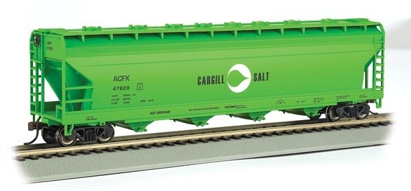 56' ACF Center-Flow Covered Hopper   -- Cargill Salt