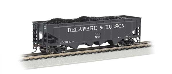40' Quad Hopper - Ready to Run - Silver Series(R) -- Delaware & Hudson #2