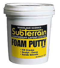 Woodland Scenics 1447 - Foam Putty(TM) - SubTerrain System -- 16oz 473mL