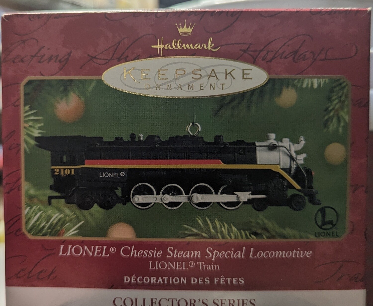Hallmark Keepsake Lionel Chessie Locomotive ornament