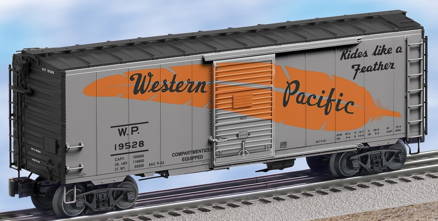 WESTERN PACIFIC PS-1 BOXCAR #19528