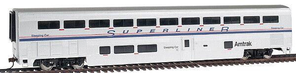 Pre-owned 85&#39; Streamlined Superliner(R) I Sleeper Ready to Run -- Amtrak(R) - Phase IV