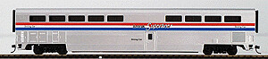 Pre-owned 85&#39; Streamlined Superliner(R) I Diner Ready to Run -- Amtrak(R) - Phase III