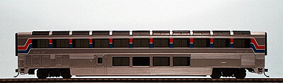 Pre-owned 85&#39; Streamlined Superliner(R) I Lounge Ready to Run -- Amtrak(R) - Phase II