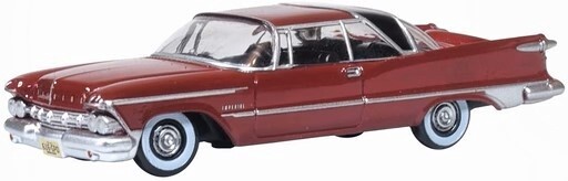 1959 Imperial Crown 2-Door Hardtop - Assembled -- Radiant Red, Black
