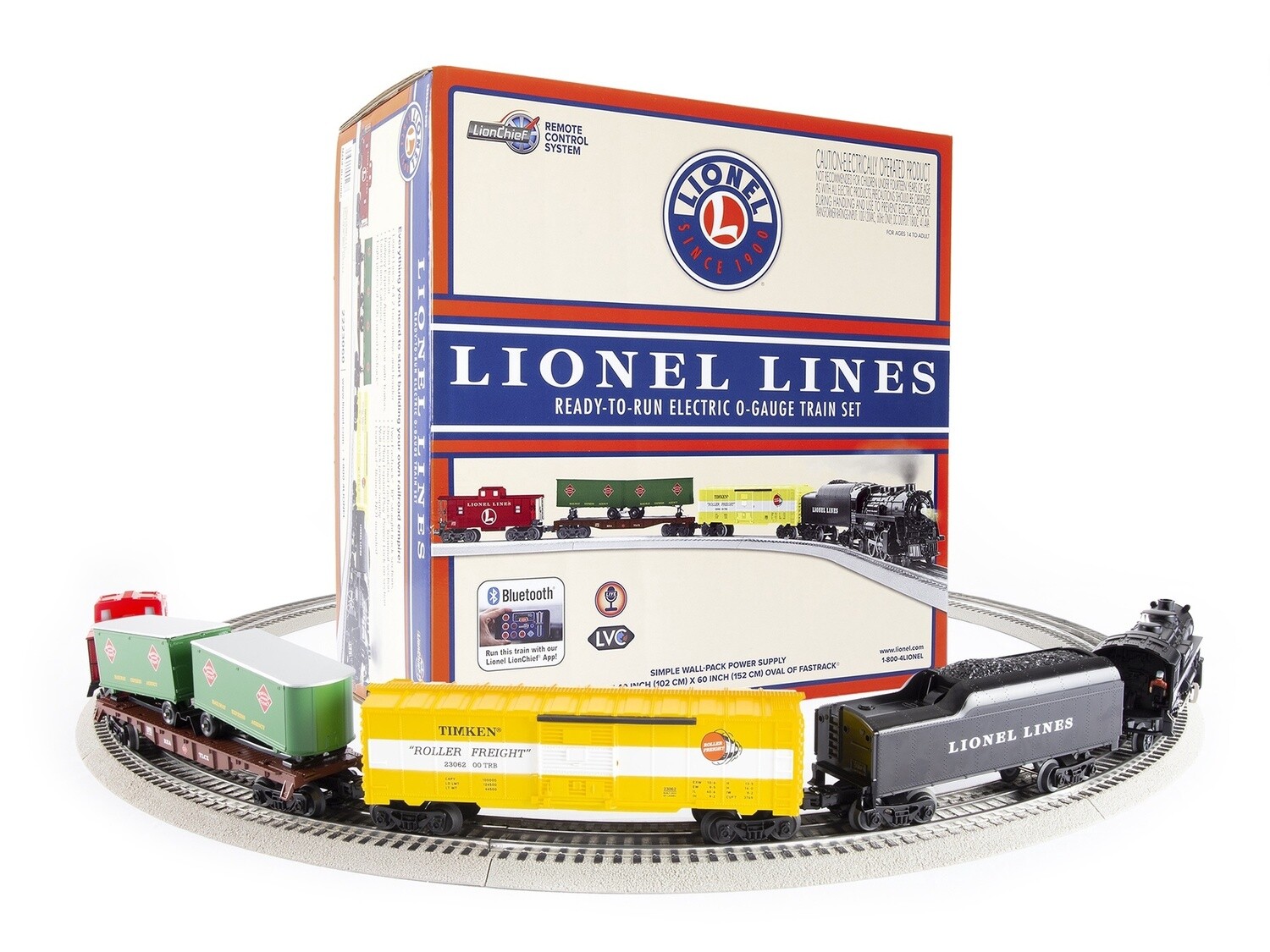 LIONEL LINES MIXED FREIGHT LIONCHIEF BLUETOOTH 5.0 SET