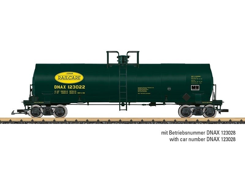DNAX Railcare Tank Car