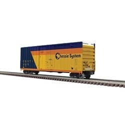 Genesee & Wyoming 50' Box Car 3 rails échelle O MTH