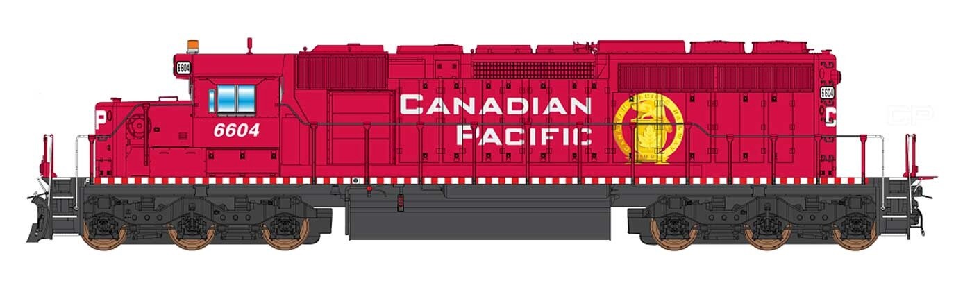 SD40-2 Locomotive - Canadian Pacific
