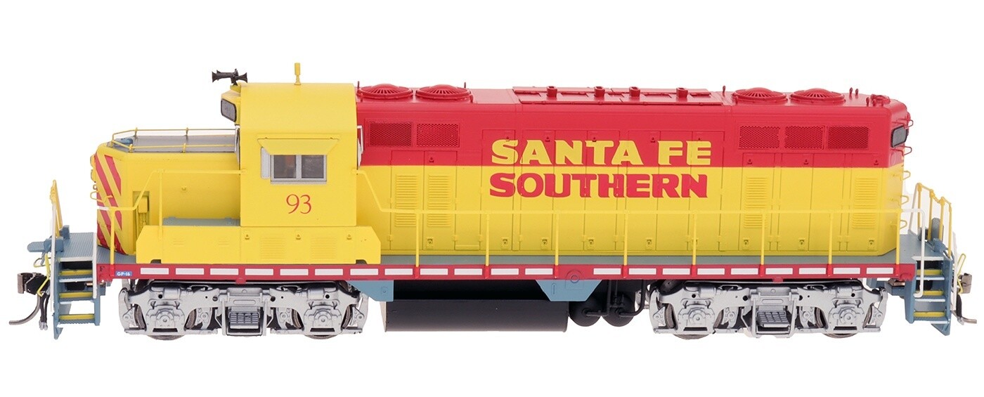 InterMountain GP16 Locomotive - Santa Fe Southern, Road Number: 93, DCC/DCC W/SOUND: DCC W/SOUND