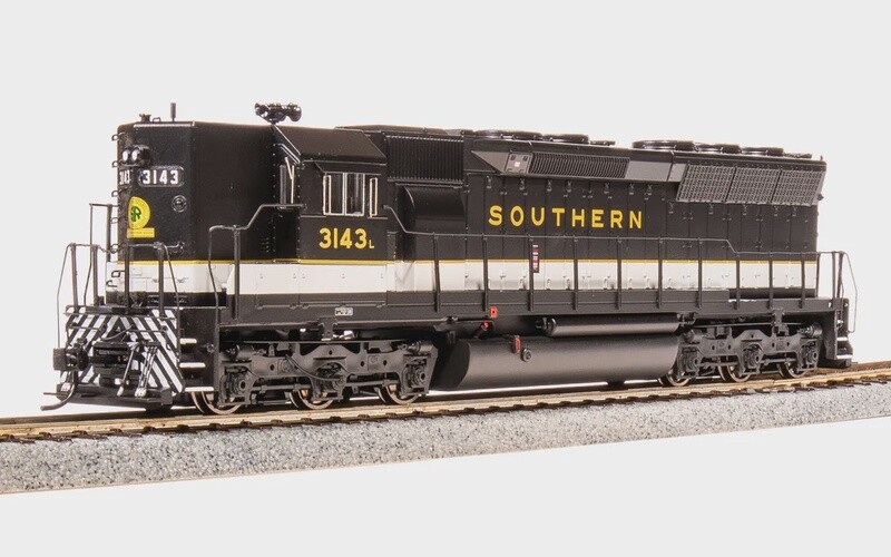 EMD SD45, SOU #3128, BLACK, WHITE, GOLD SCHEME, PARAGON4 SOUND/DC/DCC, HO (HIGH HOOD)
