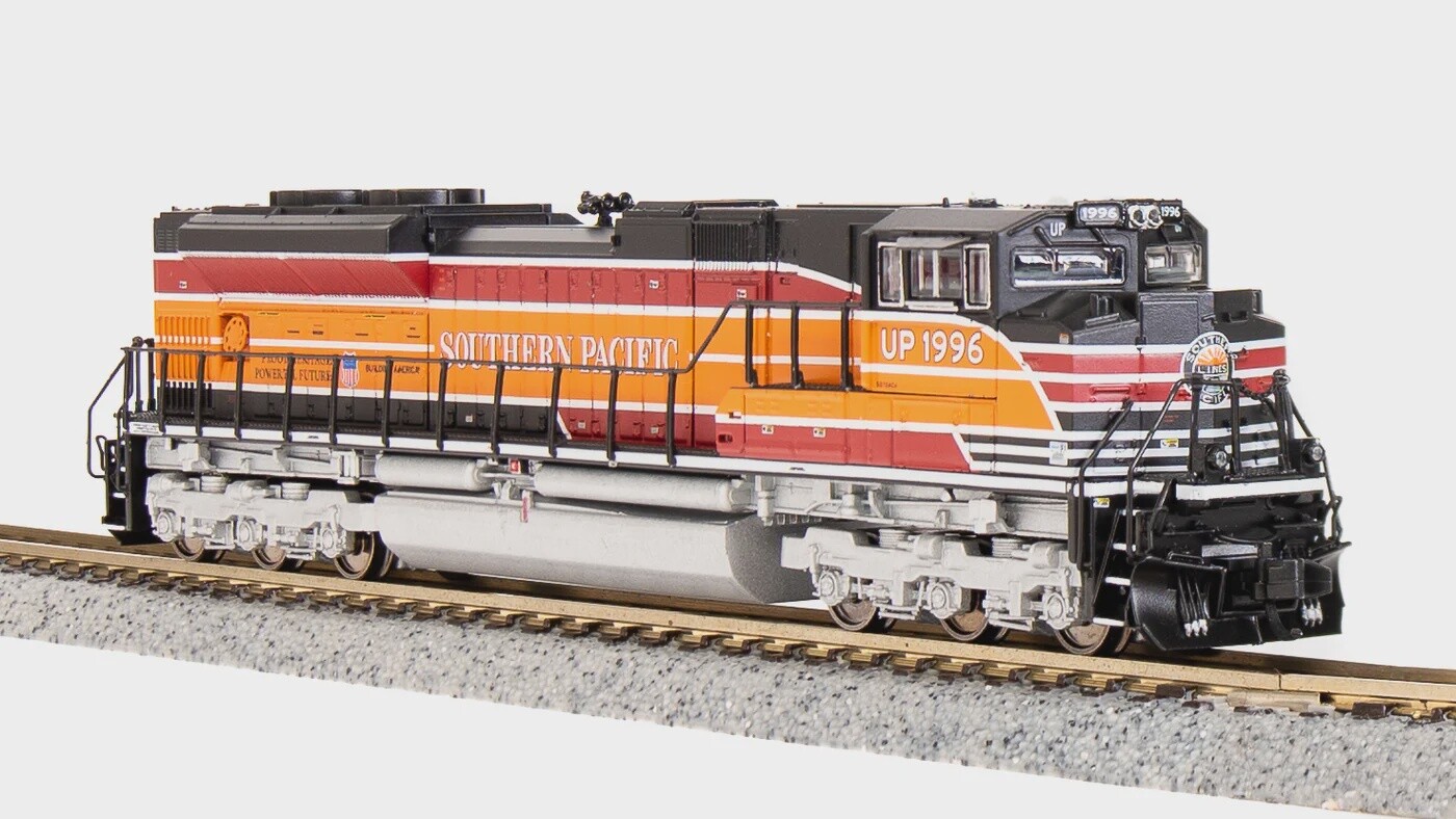 Broadway Limited EMD SD70ACE, UP #1996, SOUTHERN PACIFIC HERITAGE LIVERY, PARAGON4 SOUND/DC/DCC, N