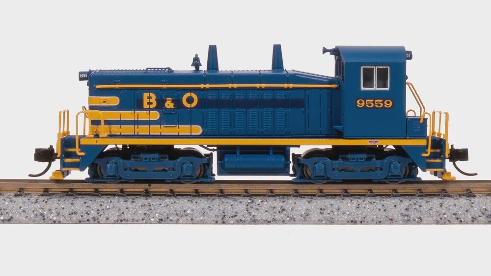 N Scale B&amp;O NW2 PARAGON 4 DCC / SOUND, Road Name: 9559