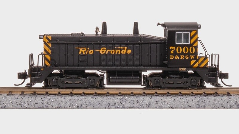 N Scale D&amp;RGW NW2 PARAGON 4 DCC / SOUND