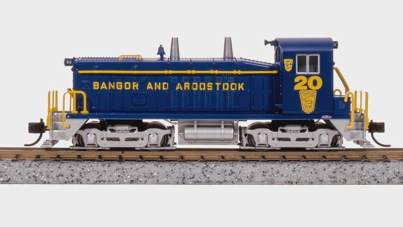 N Scale BAR NW2 PARAGON 4 DCC / SOUND