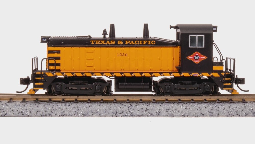 N Scale EMD SW7 T&amp;P PARAGON 4 DCC / SOUND, Road Name: 1020