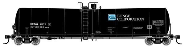 Trinity 25,000-Gallon Tank Car Bunge Corp. BRCX