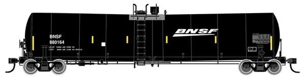 Trinity 25,000-Gallon Tank Car BNSF