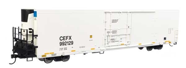 72&#39; Modern Refrigerator Boxcar - CIT Group/Capital Equipment Finance CEFX, Road Number: 992129