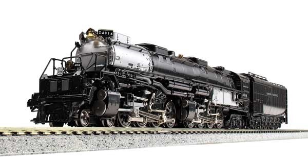 4-8-8-4 Big Boy with Oil Tender - Standard DC -- Union Pacific #4014 (2021 Version; black, Graphite)