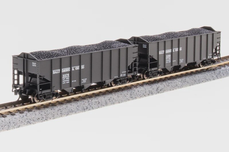 N Scale B&amp;O H2A Hopper 2PK B