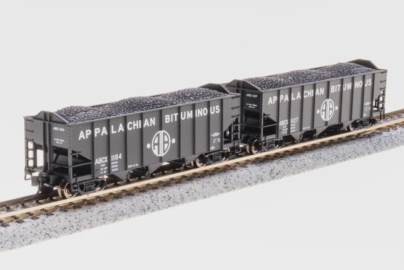 N Scale AB H2A Hopper 2PK B