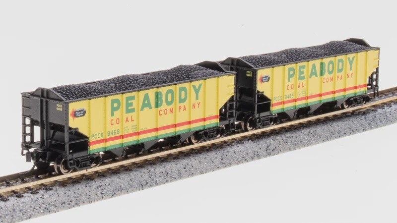N Scale PEABODY H2A Hopper 2PK A