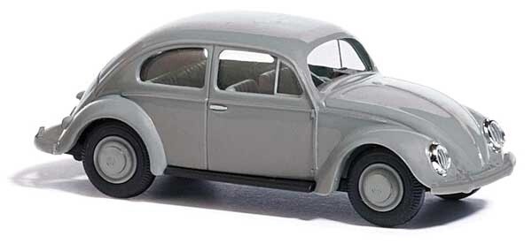 1952 Volkswagen Beetle with Pretzel-Split Rear Window - Assembled -- Gray